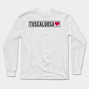 Tuscaloosa Alabama Sticker Long Sleeve T-Shirt